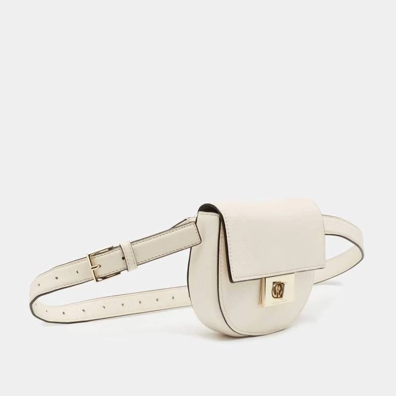 商品[二手商品] Kate Spade|Kate Spade White Leather Greenwood Place Rita Belt Bag,价格¥1181,第3张图片详细描述