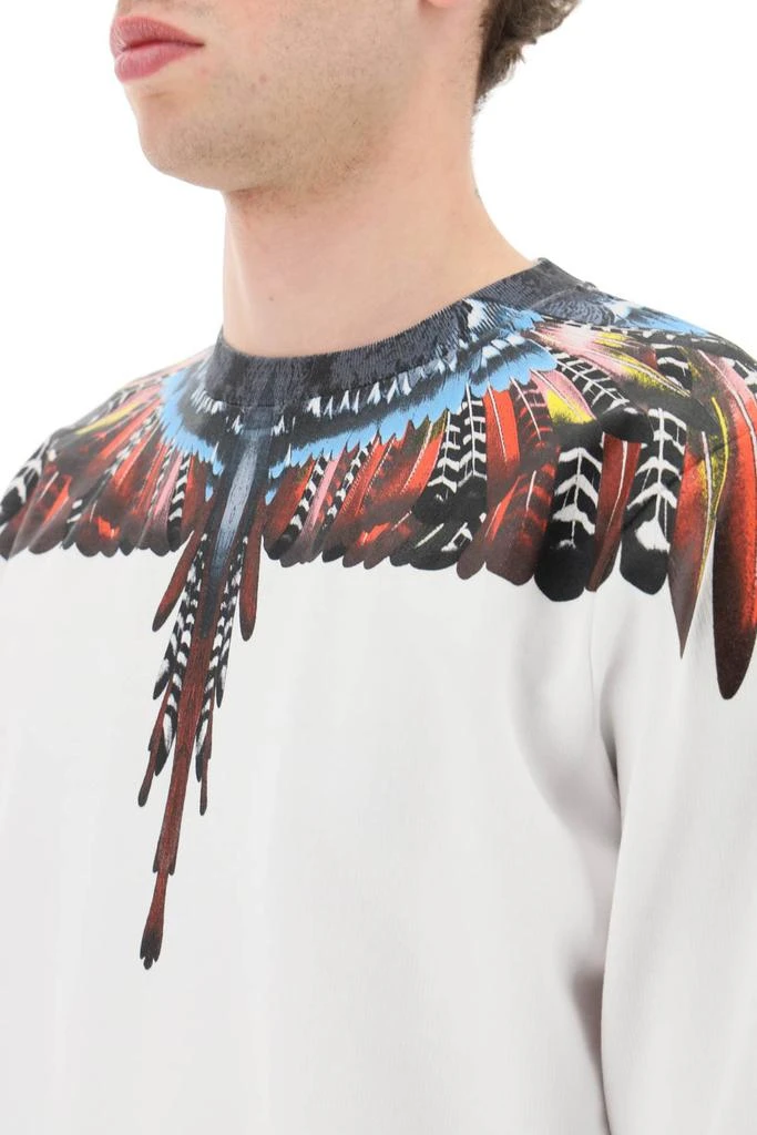 商品Marcelo Burlon|Marcelo burlon grizzly wings sweatshirt,价格¥1240,第4张图片详细描述