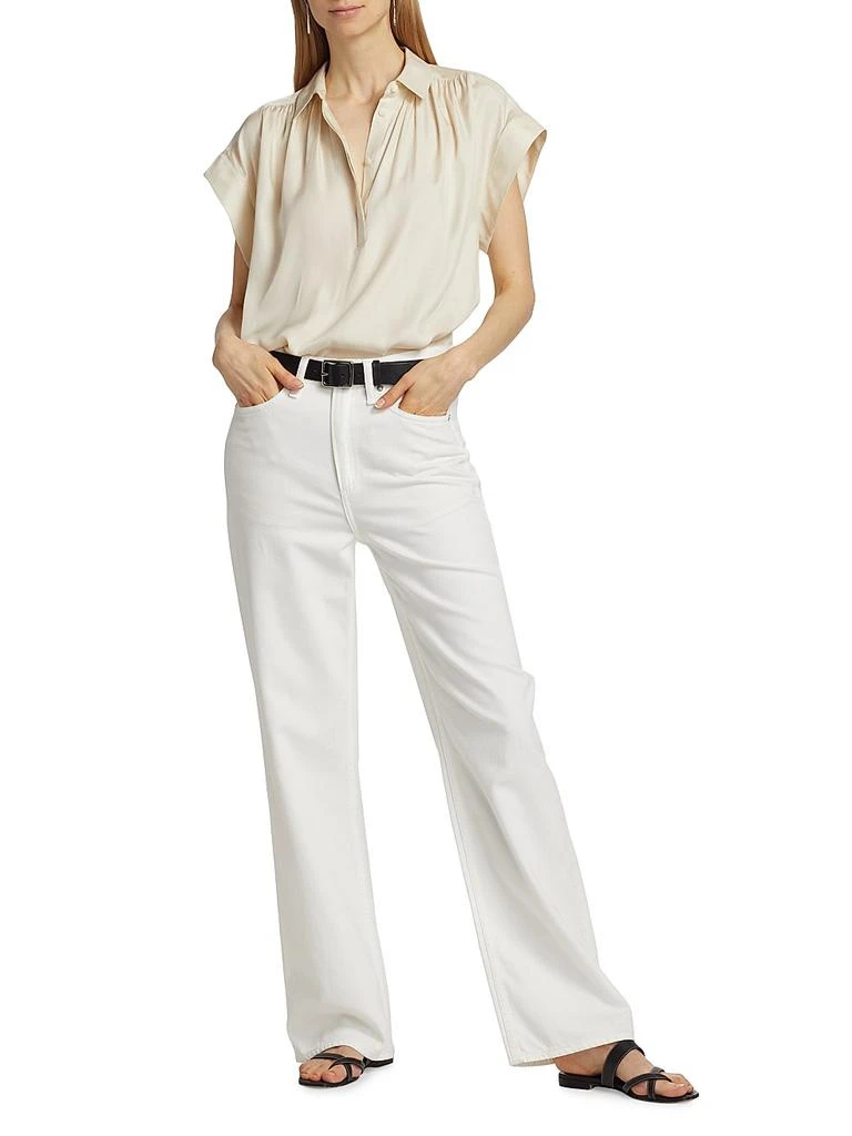 商品Rag & Bone|Featherweight Logan Mid-Rise Wide-Leg Jeans,价格¥1927,第2张图片详细描述