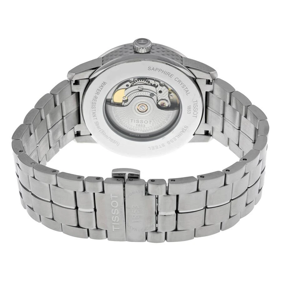 商品Tissot|Luxury Powermatic 80 Silver Dial Men's Watch T0864071103100,价格¥4298,第3张图片详细描述