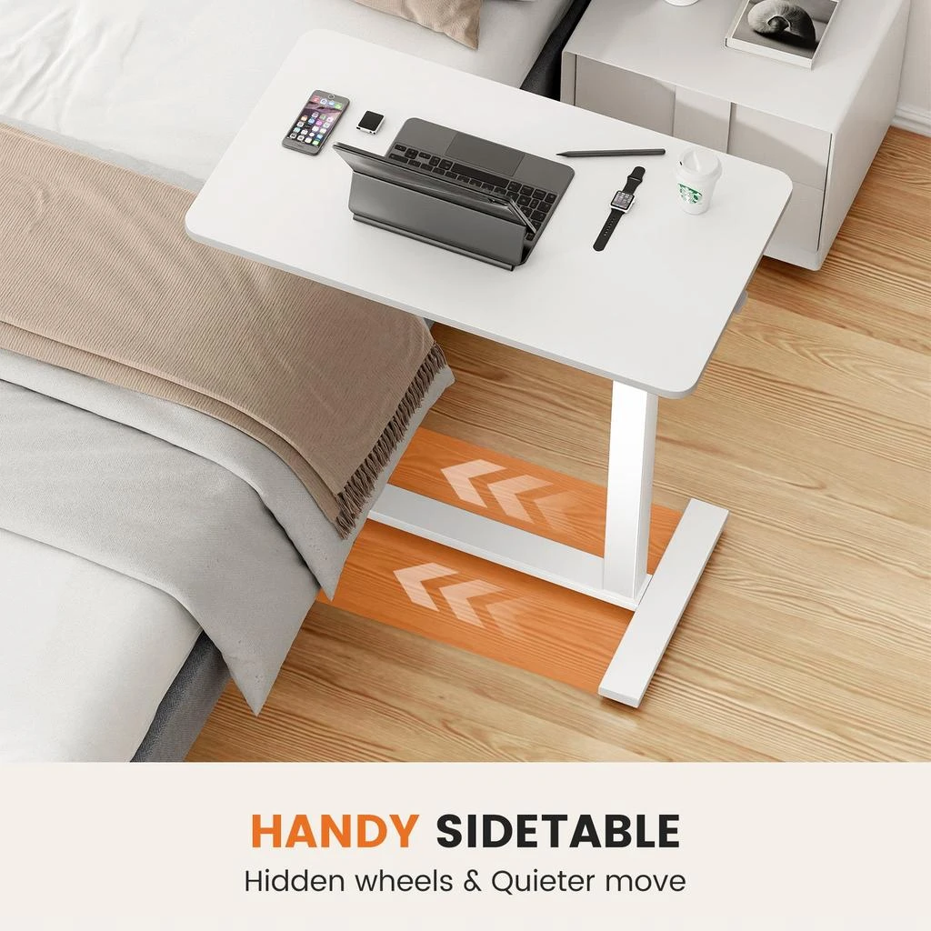 商品Streamdale Furniture|Streamdale Adjustable mobile bed desk,价格¥728,第3张图片详细描述