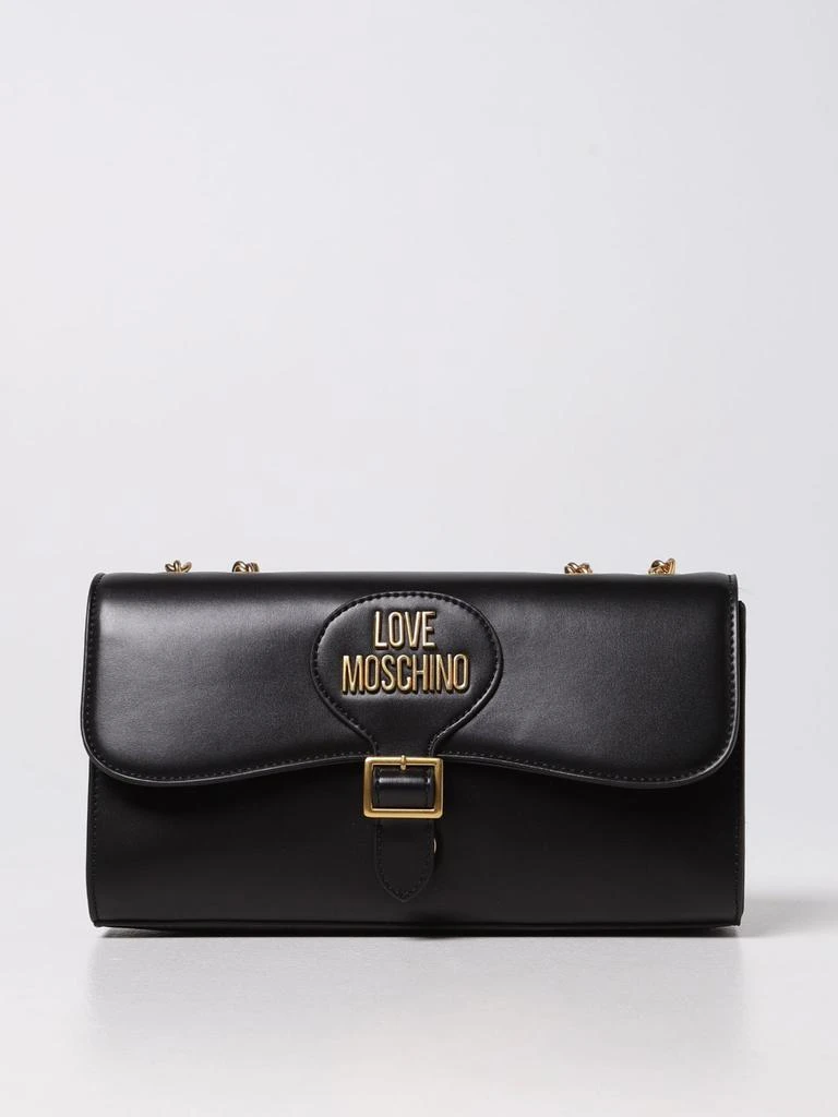 商品Love Moschino|Love Moschino bag in smooth synthetic leather,价格¥986,第1张图片