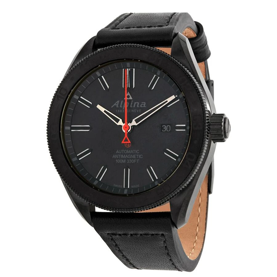 商品Alpina|Alpiner 4 Shadow Line Automatic Matte Black Dial Men's Watch AL-525BB5FBAQ6,价格¥4371,第1张图片