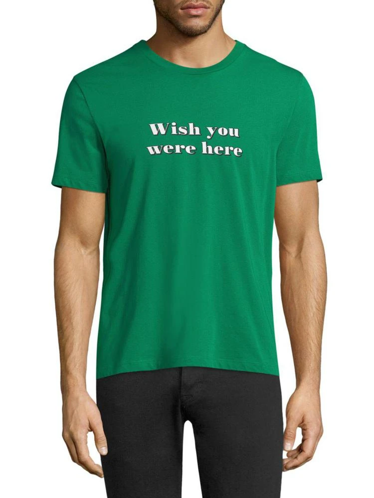 商品AMI|Wish Your Were Here Cotton Tee,价格¥401,第1张图片