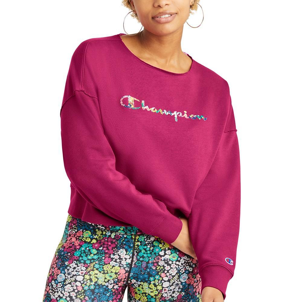 商品CHAMPION|Women's French Terry Logo Sweatshirt,价格¥163,第1张图片