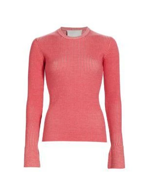 商品3.1 Phillip Lim|Rib-Knit Peplum Sweater,价格¥1200,第3张图片详细描述