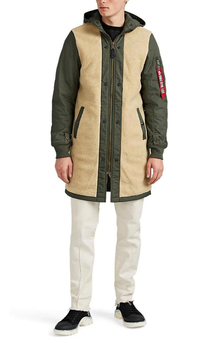 商品Alpha Industries|M-47 Reversible Sherpa & Tech-Failler夹克,价格¥1489,第2张图片详细描述