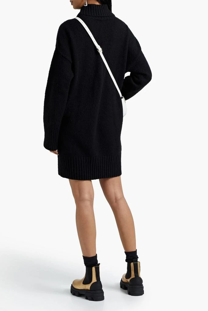 商品FRAME|Brushed wool-blend turtleneck mini dress,价格¥1231,第3张图片详细描述