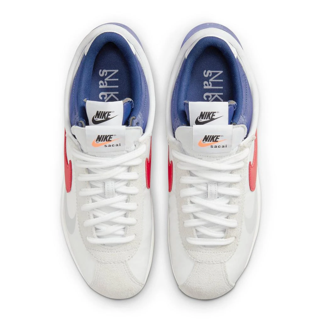 商品NIKE|Nike x Sacai Zoom Cortez White University Red Blue,价格¥1581,第3张图片详细描述