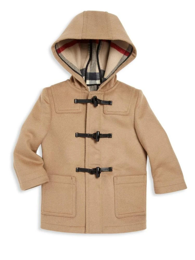 商品Burberry|Baby's & Toddler Boy's Brogan Wool Duffel Coat,价格¥1036,第1张图片