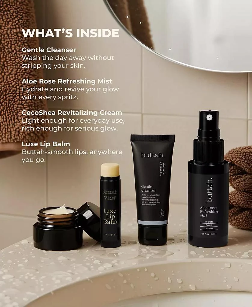 商品Buttah Skin|4-Pc. Glow On The Go Set,价格¥157,第3张图片详细描述