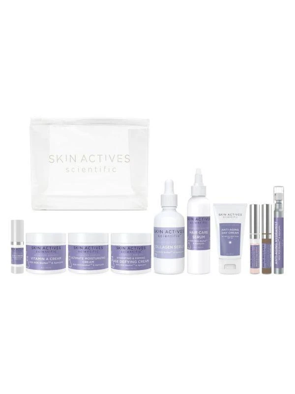商品Skin Actives Scientific|10-Piece ROS BioNet™ & Apocynin Ultimate Advanced Ageless Skincare Set,价格¥4764,第1张图片