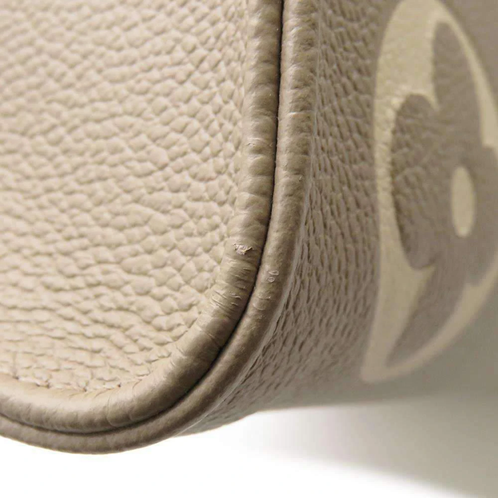 Louis Vuitton Beige/White Monogram Empreinte Leather Onthego MM Tote Bag  商品