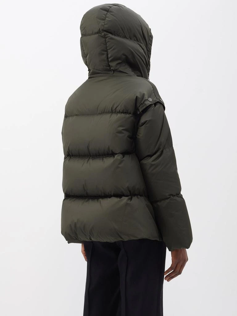 商品Moncler|Asaret detachable-sleeve hooded quilted down coat,价格¥13364,第5张图片详细描述