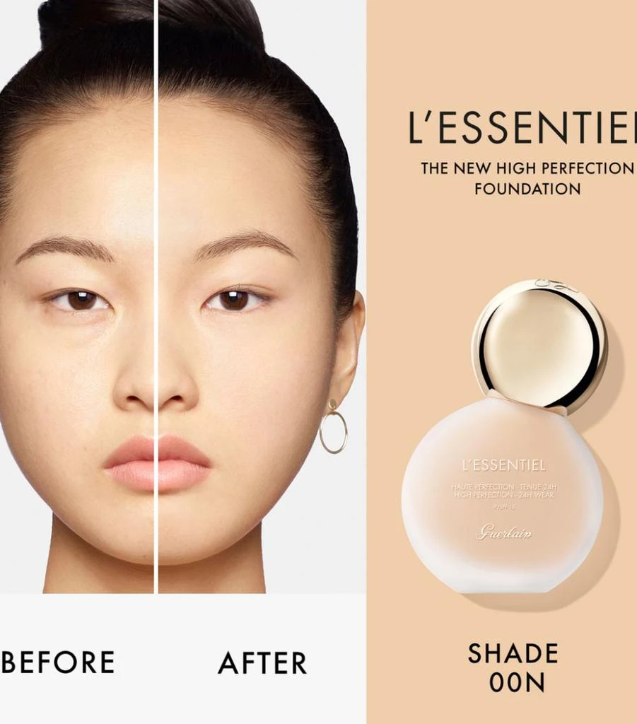 商品Guerlain|L'Essentiel High Perfection Foundation 24H Wear SPF 15 (30ml),价格¥308,第2张图片详细描述