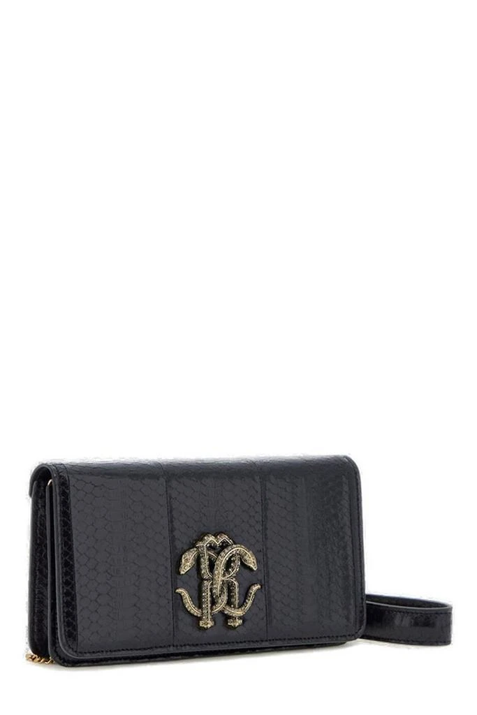 商品Roberto Cavalli|Roberto Cavalli Monogram Mirror Snake Shoulder Bag,价格¥18898,第3张图片详细描述