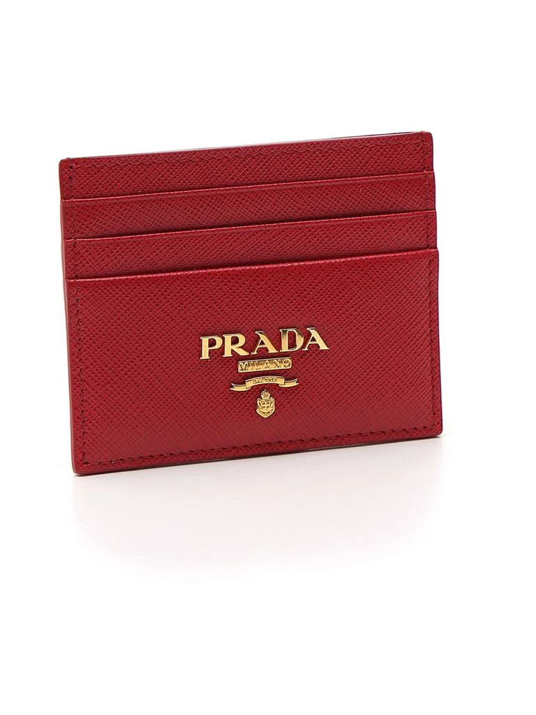 商品Prada|Prada Logo Plaque Cardholder,价格¥2704,第3张图片详细描述