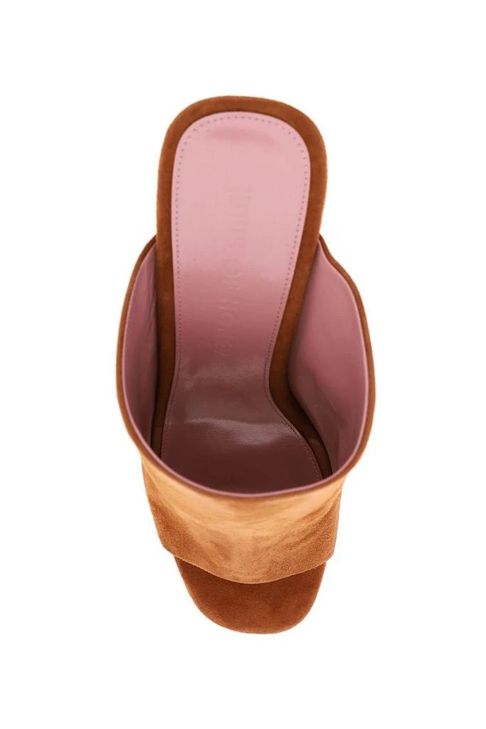 商品HAUS OF HONEY|Haus of honey cork wedge marble diana mules,价格¥3050,第2张图片详细描述