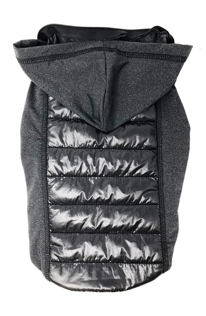 商品PET LIFE|'Apex' Lightweight Hybrid 4-Season Stretch & Quick-Dry Dog Coat w/ Pop out Hood - Medium,价格¥351,第1张图片