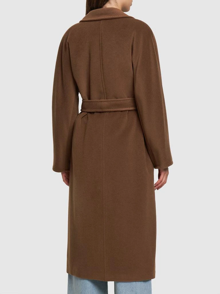 商品Max Mara|Madame Double Breasted Wool Long Coat,价格¥33296,第3张图片详细描述