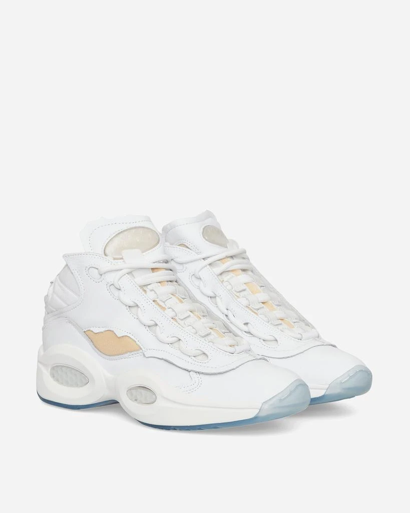 商品Reebok|Maison Margiela Question Mid Memory Of Basketball Sneakers White,价格¥1443,第2张图片详细描述