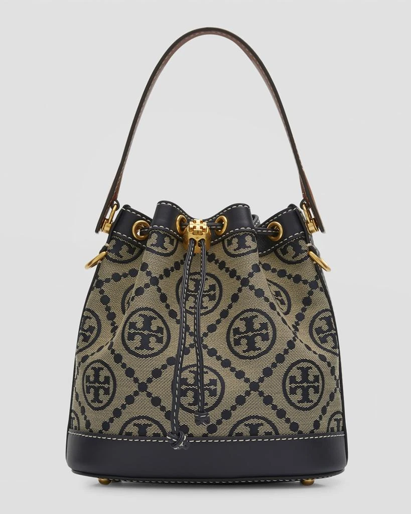 商品Tory Burch|T Monogram Jacquard Bucket Bag,价格¥3662,第1张图片