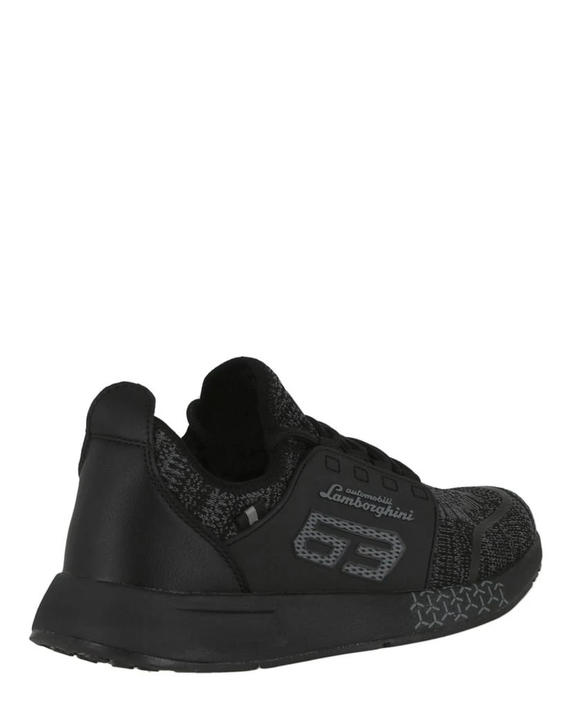 商品Lamborghini|Knit Logo Low-Top Sneakers,价格¥737,第3张图片详细描述