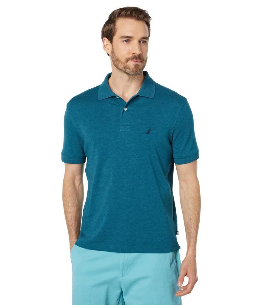 商品Nautica|Classic Fit Interlock Polo,价格¥169,第1张图片