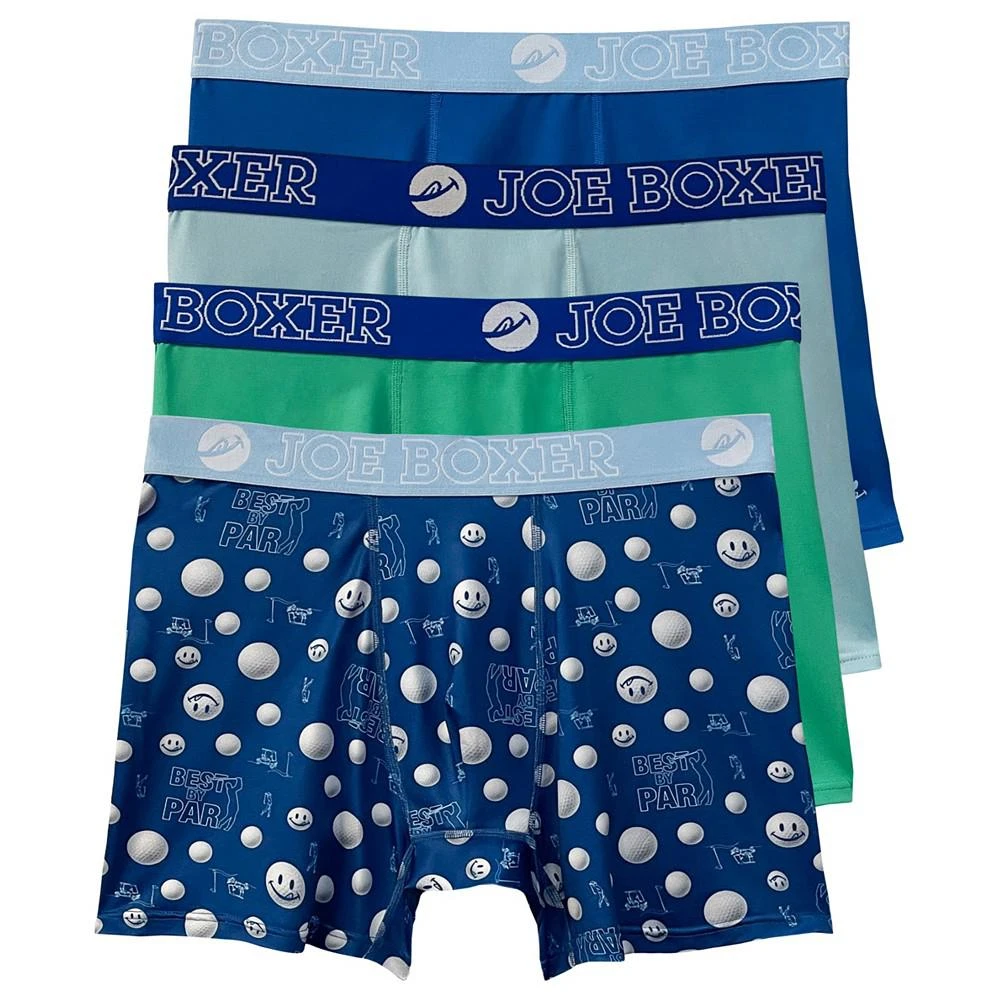 商品Joe Boxer|Men's Golf Balls Boxer Briefs, Pack of 4,价格¥284,第1张图片