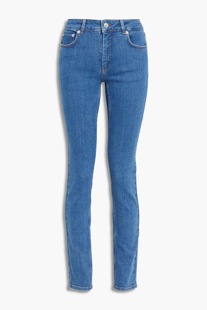 商品Ganni|Mid-rise skinny jeans,价格¥297,第1张图片