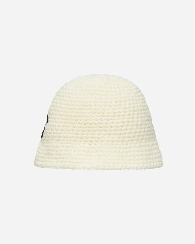 商品STUSSY|SS Link Knit Bucket Hat Bone,价格¥425,第3张图片详细描述