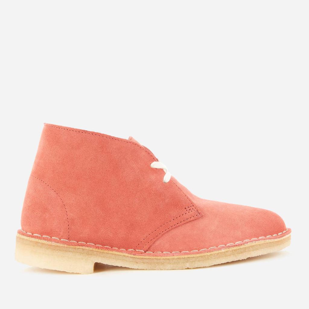 Clarks Original Women's Suede Desert Boots - Dark Blush商品第1张图片规格展示