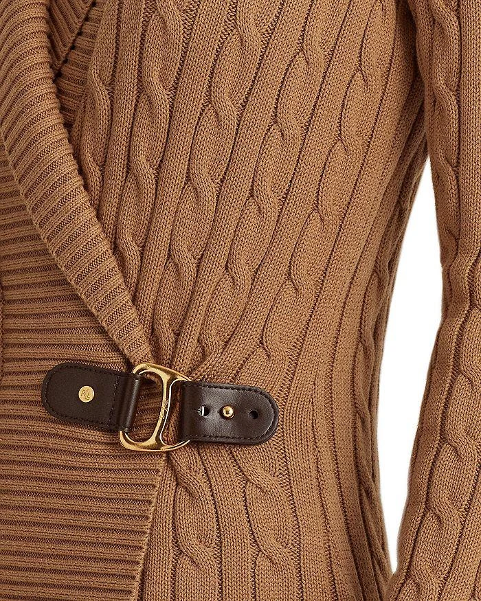 商品Ralph Lauren|Cable Knit Buckled Sweater,价格¥1067,第3张图片详细描述