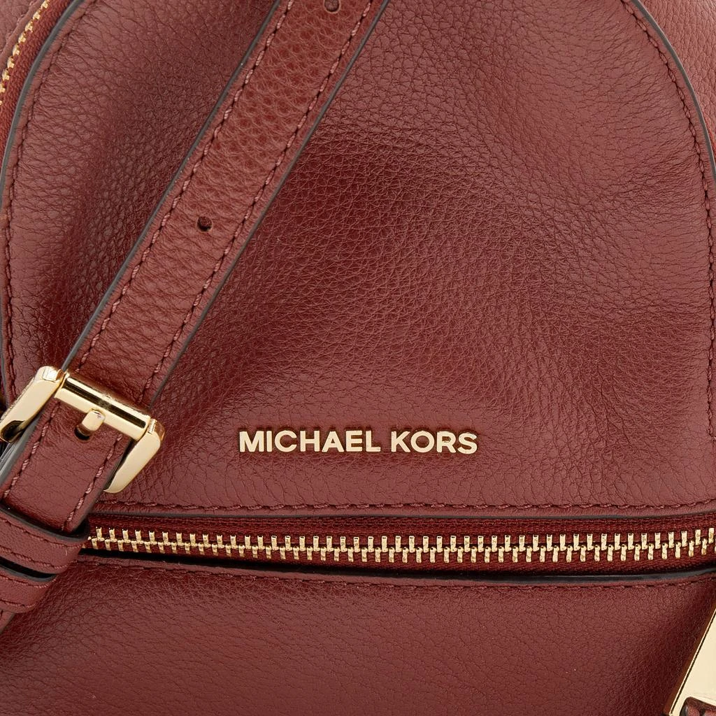 商品[二手商品] Michael Kors|Michael Kors Brown Leather Rhea Zip Backpack,价格¥1111,第5张图片详细描述