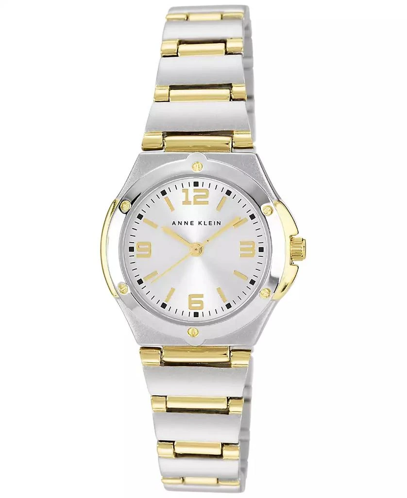 商品Anne Klein|Women's Two Tone Bracelet Watch 28mm,价格¥422,第1张图片