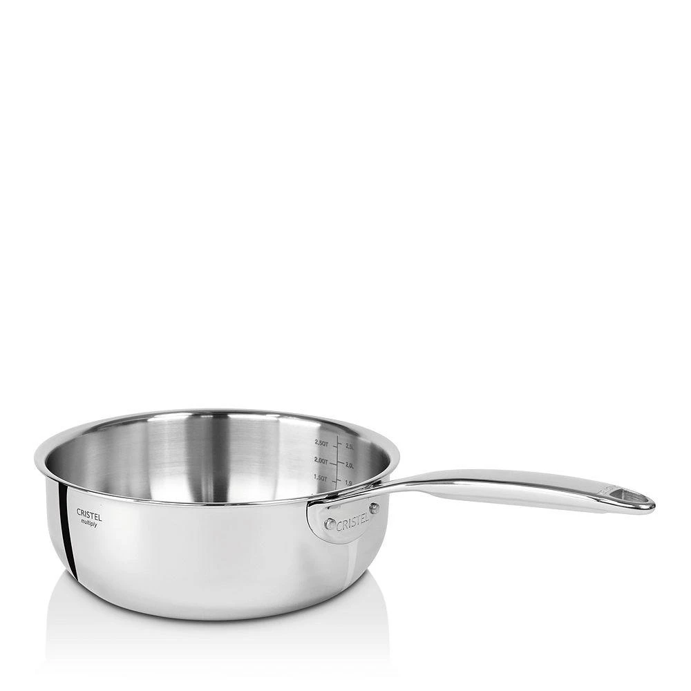 商品Cristel|Castel' Pro 2.6-qt. Saucepan,价格¥1178,第1张图片