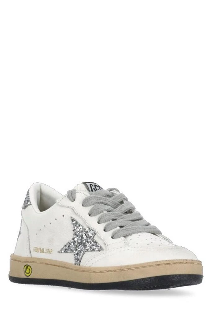 商品Golden Goose|Golden Goose Kids Ball Star Patch Round Toe Sneakers,价格¥1116,第2张图片详细描述