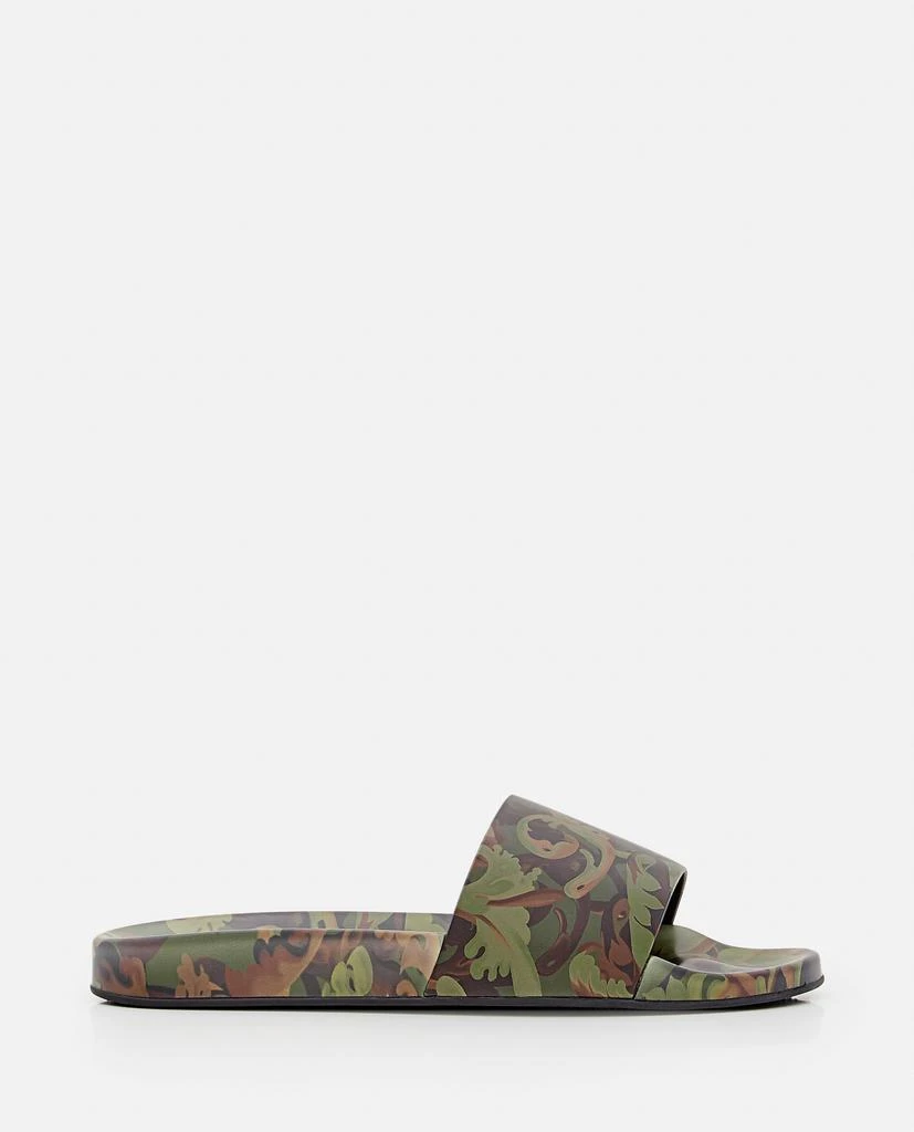 商品Versace|BAROCCOFLAGE RUBBER SLIDERS,价格¥1790,第1张图片