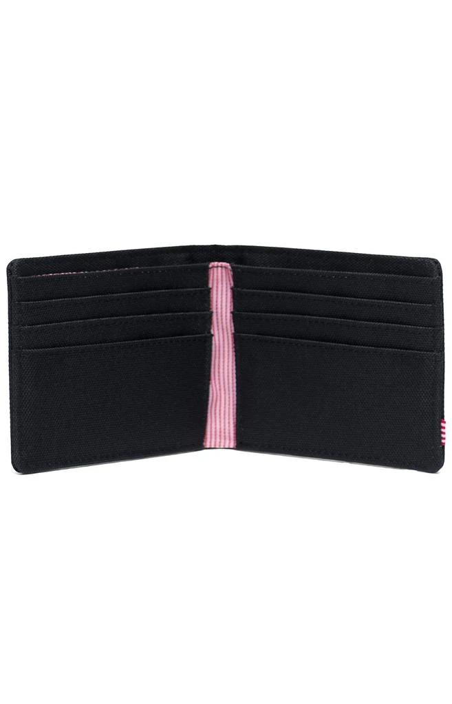 商品Herschel Supply|Roy Wallet - Black/Black,价格¥201,第3张图片详细描述