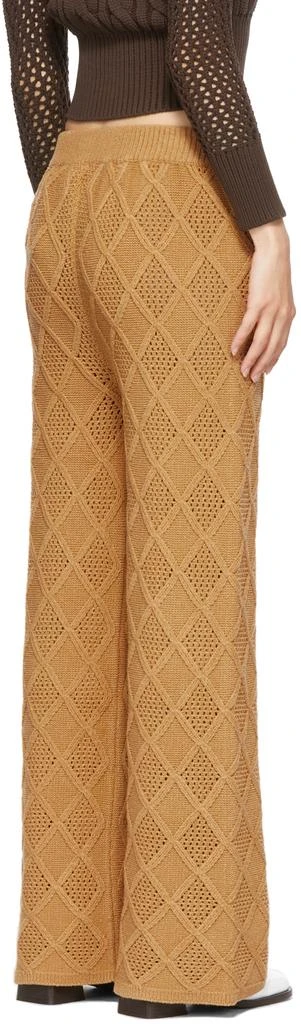商品Isa Boulder|SSENSE Exclusive Tan Wafer Lounge Pants,价格¥1206,第3张图片详细描述