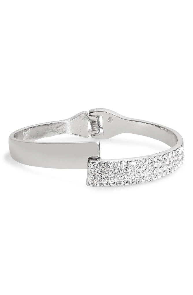 商品Nordstrom|Pavé Crystal Bypass Bangle Bracelet,价格¥82,第1张图片