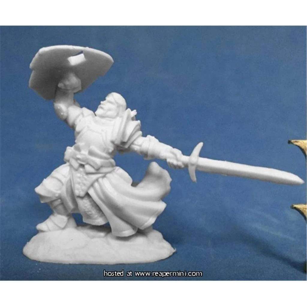 商品Reaper Miniatures|25mm Sir Rathan Kranzhel, Human Fighter - Bobby Jackson,价格¥166,第1张图片