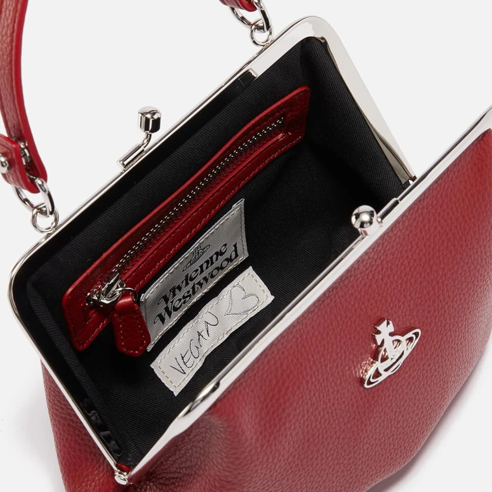 商品Vivienne Westwood|Vivienne Westwood Granny Frame Faux Leather Purse,价格¥1739,第4张图片详细描述