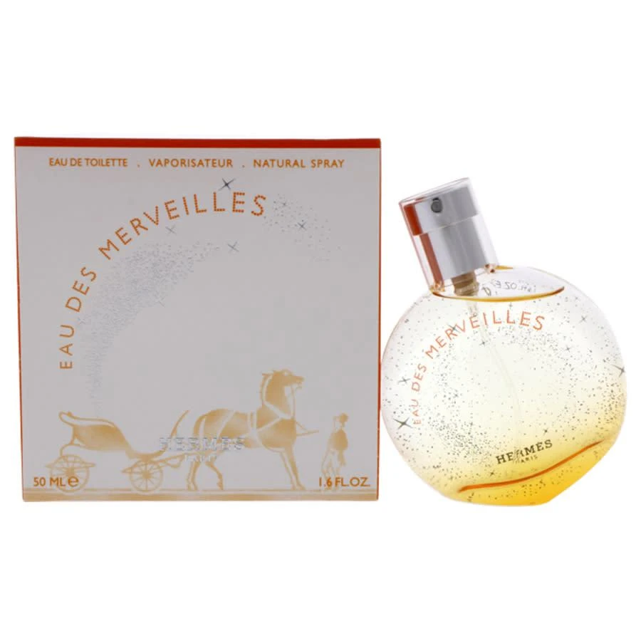 商品Hermes|Eau Des Merveilles / Hermes EDT Spray 1.6 oz (w),价格¥439,第1张图片