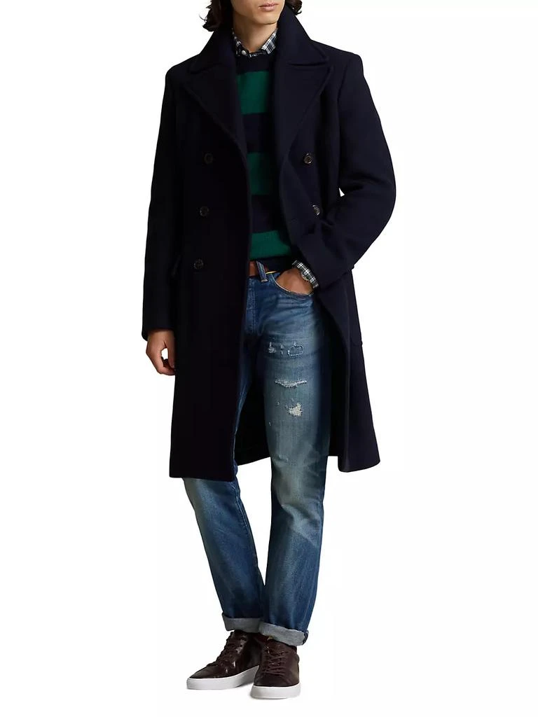 商品Ralph Lauren|Wool-Blend Double-Breasted Topcoat,价格¥5990,第2张图片详细描述