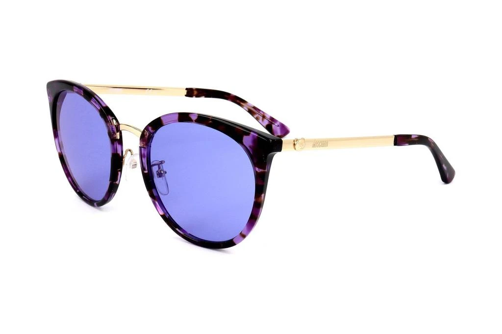 商品Moschino|Moschino Eyewear Round Frame Sunglasses,价格¥753,第2张图片详细描述