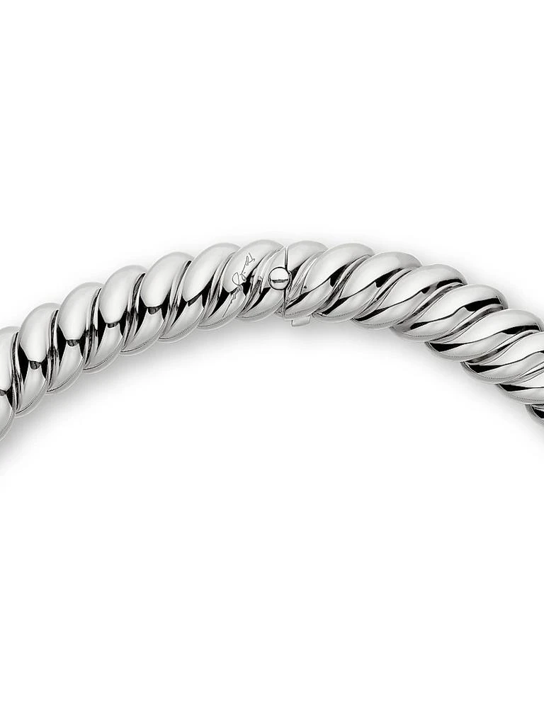 商品David Yurman|Sculpted Cable Necklace in Sterling Silver, 14MM,价格¥21821,第5张图片详细描述