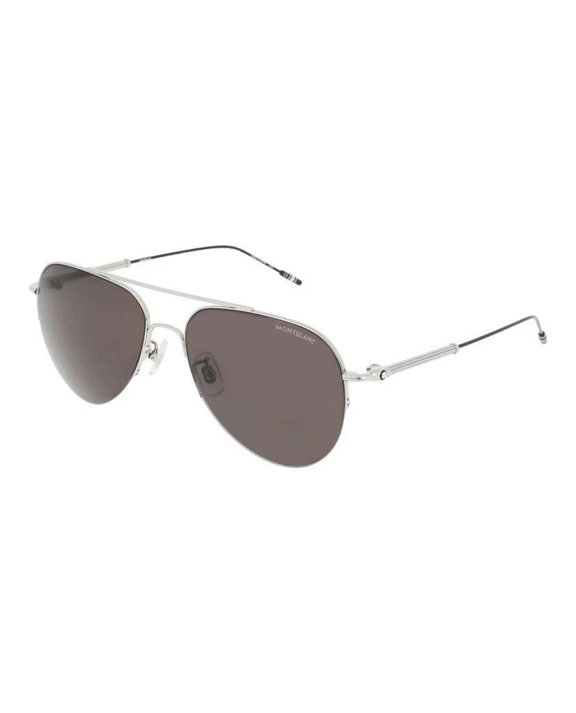 商品MontBlanc|Aviator-Frame Metal Sunglasses,价格¥1150,第2张图片详细描述