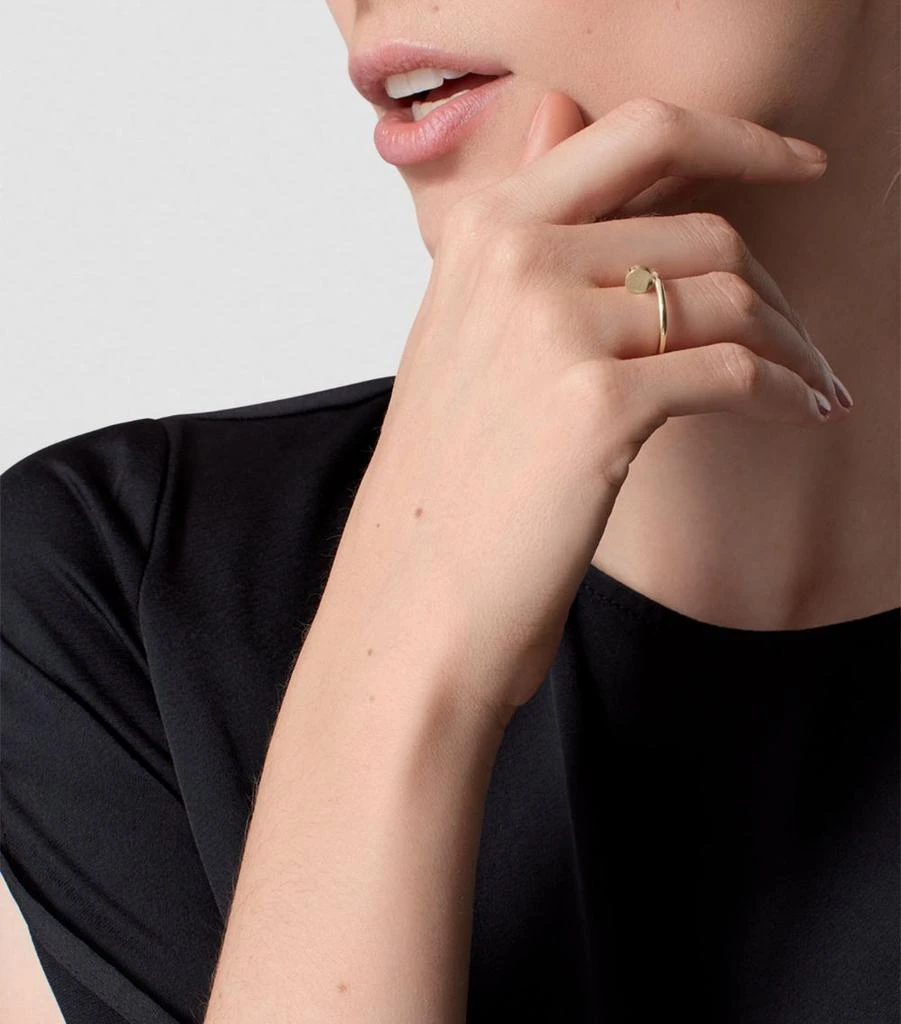 商品Cartier|Small Yellow Gold Juste Un Clou Ring,价格¥13459,第2张图片详细描述