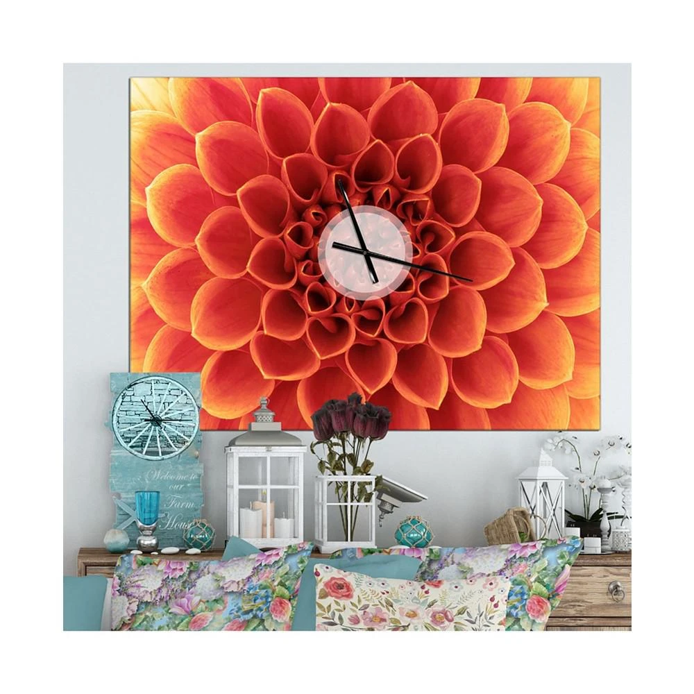 商品Design Art|Designart Oversized Modern Metal Wall Clock,价格¥1525,第4张图片详细描述